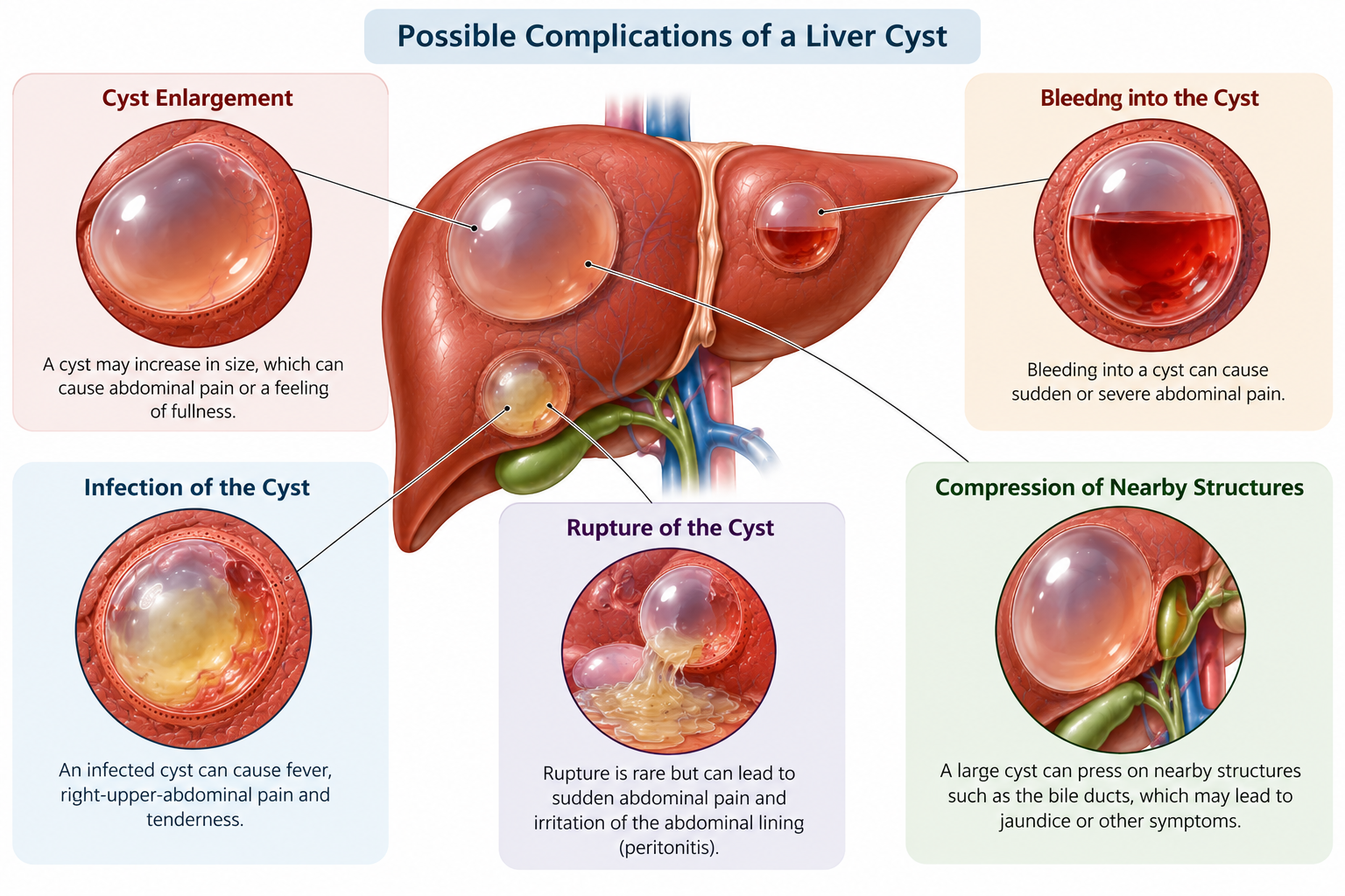 Large Symptomatic Liver Cyst Singapore